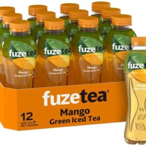 Fuze Mango Green Iced Tea 12 x 500mL [x2]