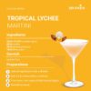 Monin Lychee Syrup 700ml [x3]