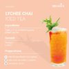 Monin Lychee Syrup 700ml [x3]