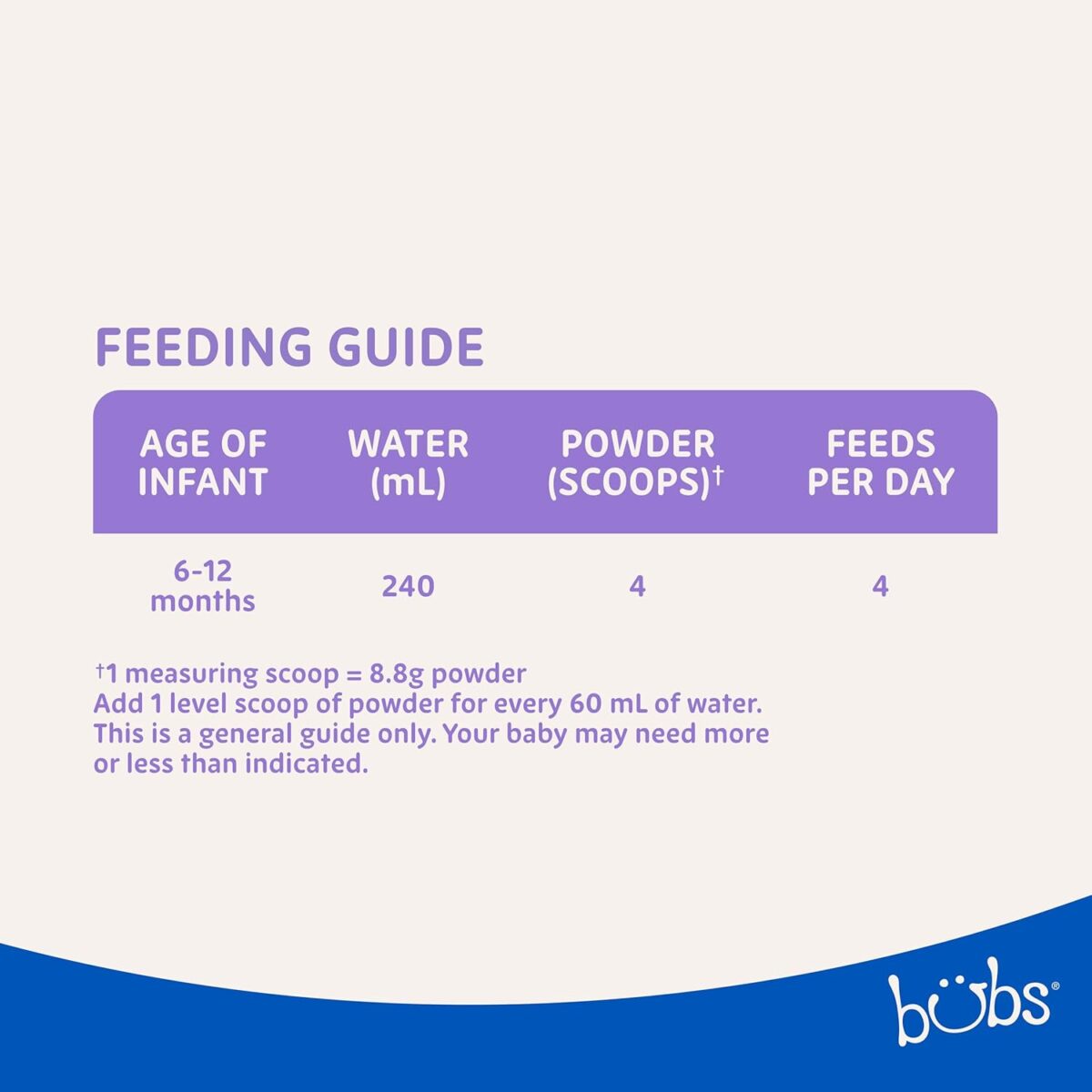 Bubs Goat Milk Follow On Formula Stage 2 800g [x2]