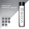 Voss Sparkling Water 375mL x 24 Glass Bottles