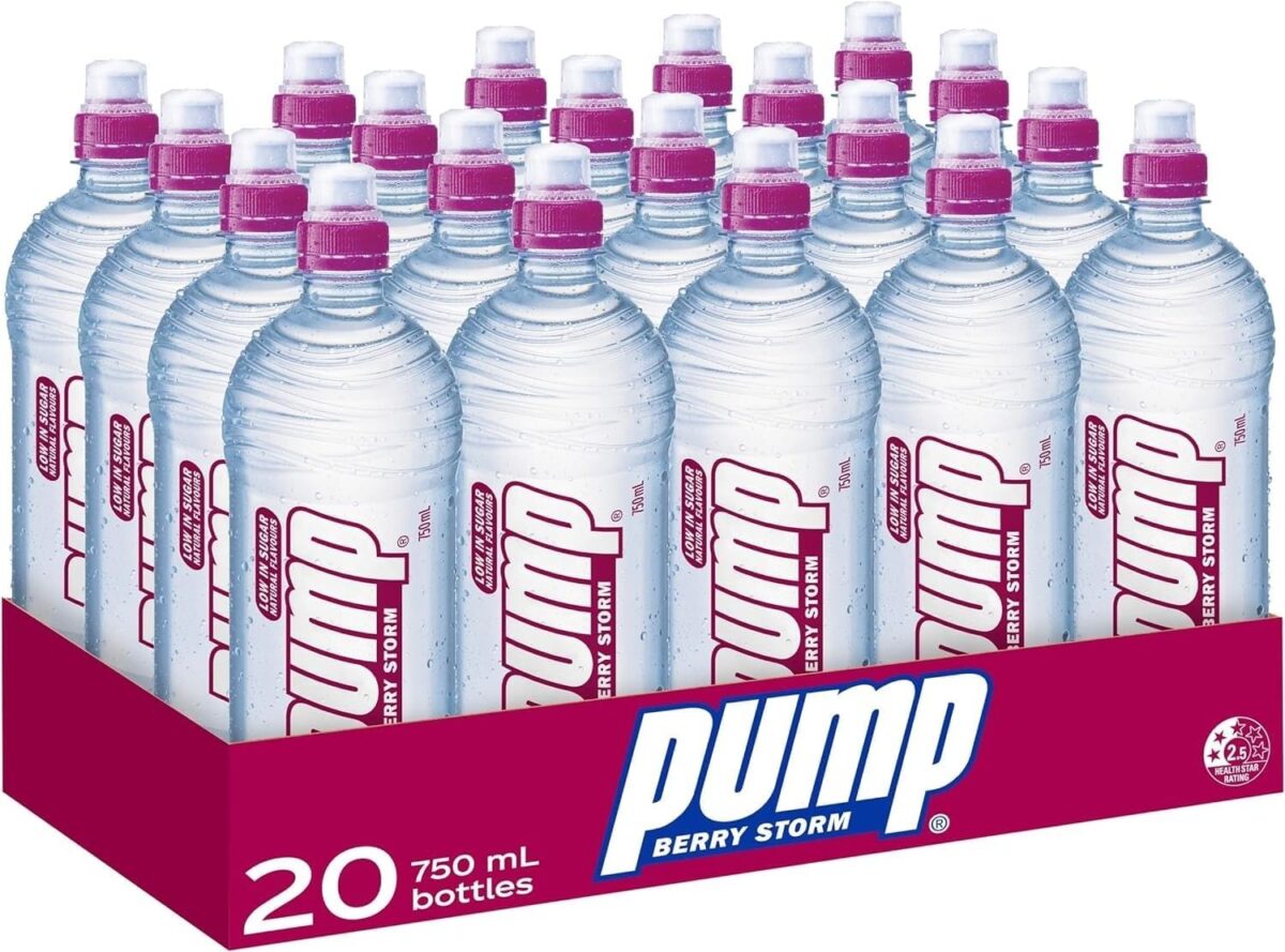 Pump Berry Storm Water 20 x 750mL