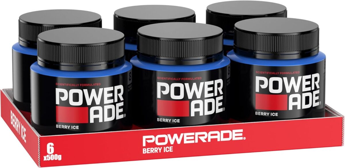 71IeoL6B3SL._AC_SL1500_ Powerade Isotonic Berry Ice Powder 6 x 500g