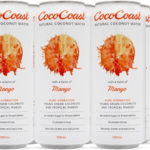 Coco Coast Mango Coconut Water 500ml [x3]