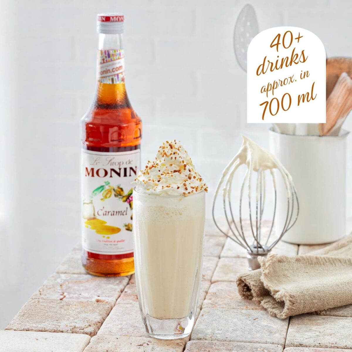 Monin Caramel Syrup 700 ml [x3]