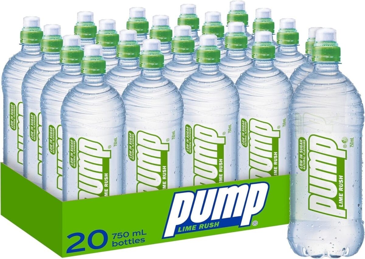 Pump Lime Rush Water 750mL x 20