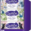 Quilton 3-Ply Extra Thick Hypo-Allergenic Facial Tissues 12 boxes [x3]