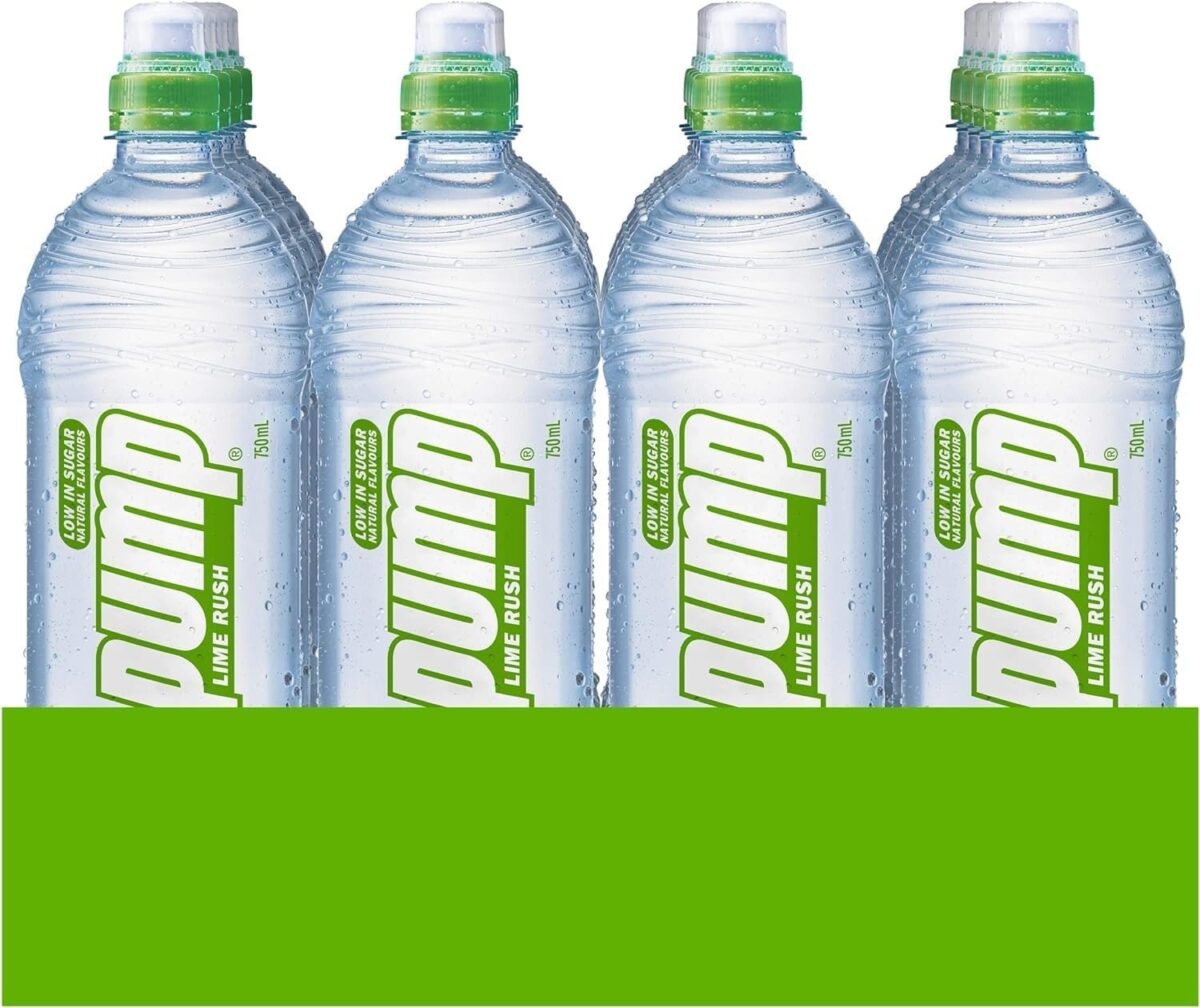 Pump Lime Rush Water 750mL x 20