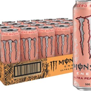 Monster Energy Ultra Peachy Keen 24 x 500ml [x2]
