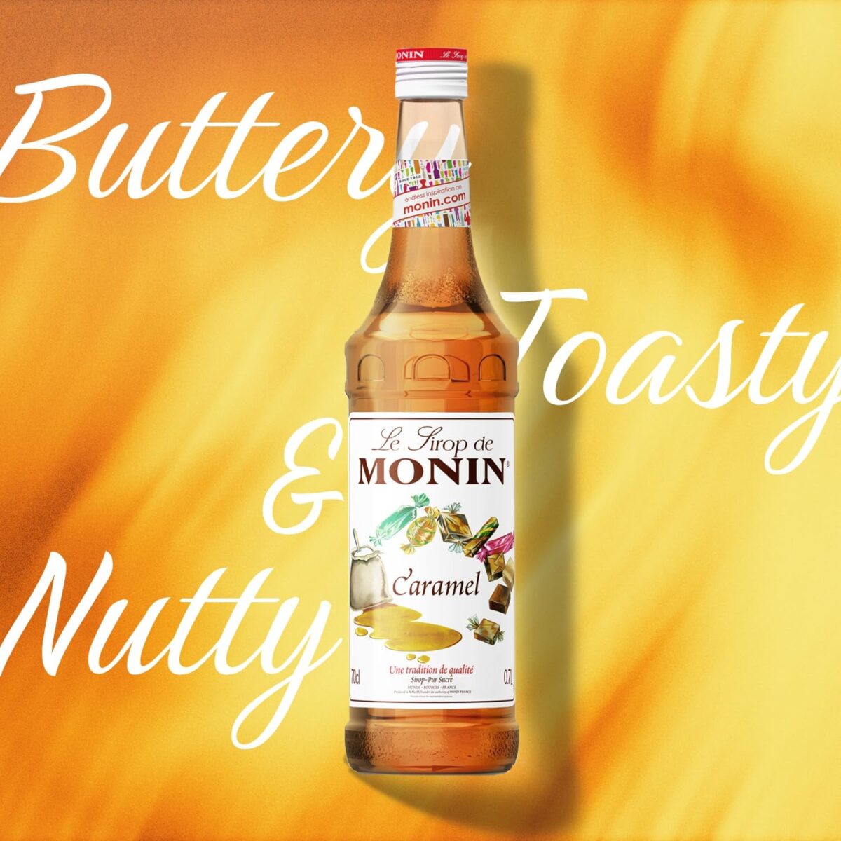 Monin Caramel Syrup 700 ml [x3]