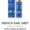 TWG Tea French Earl Grey Black Tea Haute Couture Tin 100g Gift Set [x2]