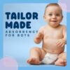 71yP01f0E3L._AC_SL1500_ Title Huggies Ultra Dry Nappies Boys Size 6 – 120 Count (16+kg) One Month Supply
