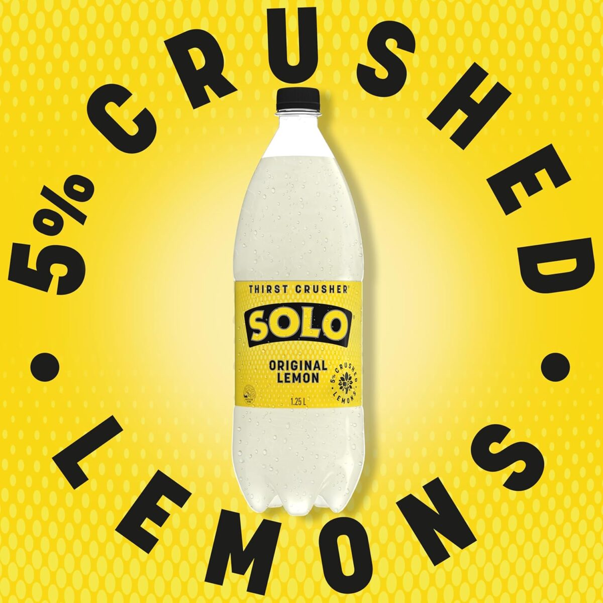 Solo Lemon Soft Drink 12 x 1.25L [x3]