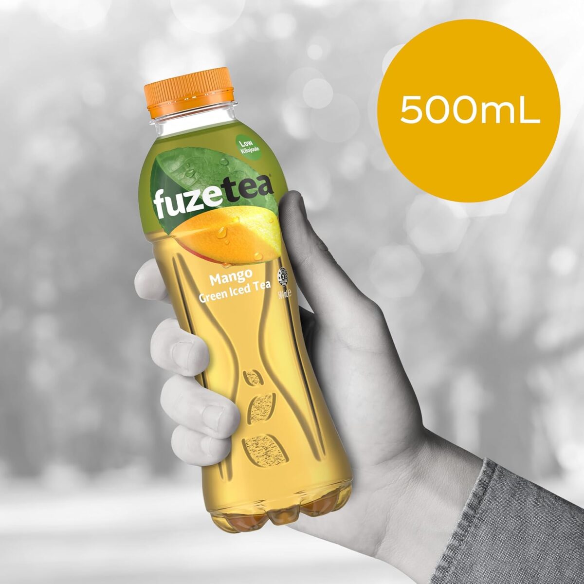 Fuze Mango Green Iced Tea 12 x 500mL [x2]