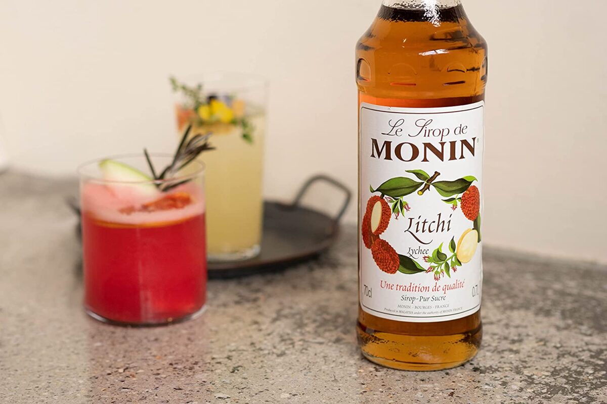 Monin Lychee Syrup 700ml [x3]