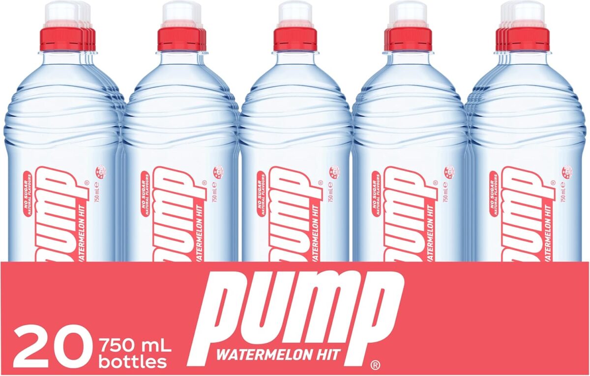 Pump Watermelon Hit Water Multipack Bottle 20 x 750mL