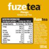 Fuze Mango Green Iced Tea 12 x 500mL [x2]