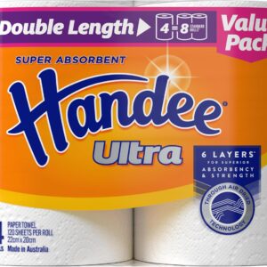 Handee Double Length Paper Towel (Pack of 2) [x3]