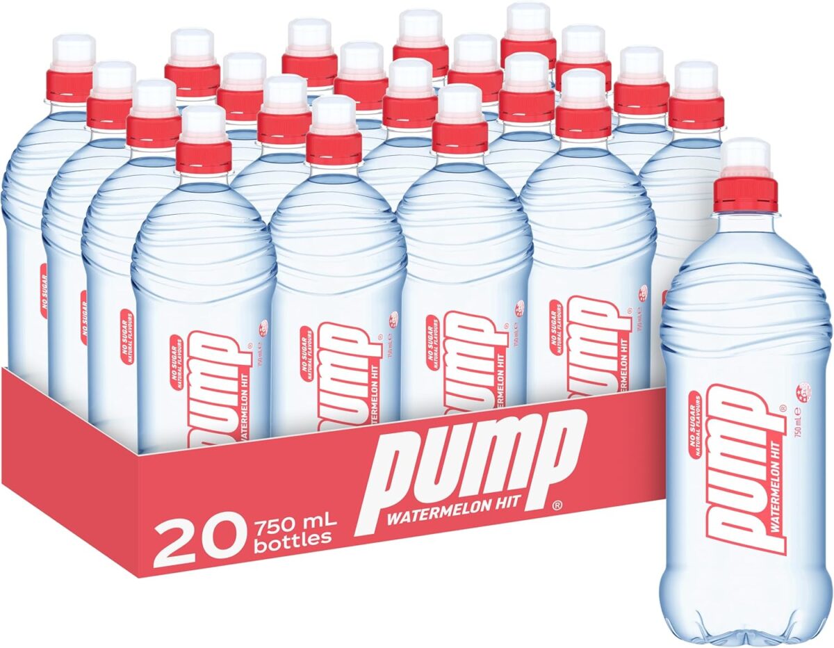Pump Watermelon Hit Water Multipack Bottle 20 x 750mL