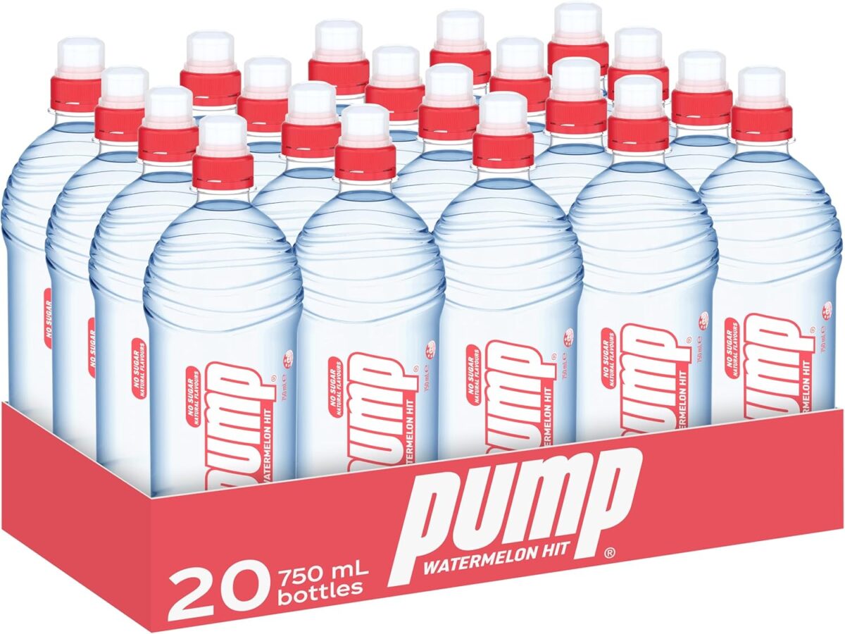 Pump Watermelon Hit Water Multipack Bottle 20 x 750mL