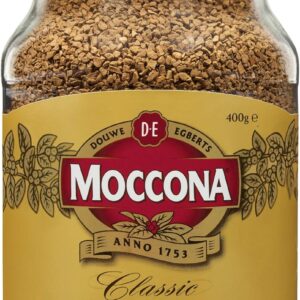 Moccona Classic Medium Roast Freeze Dried Instant Coffee 400g [x3]