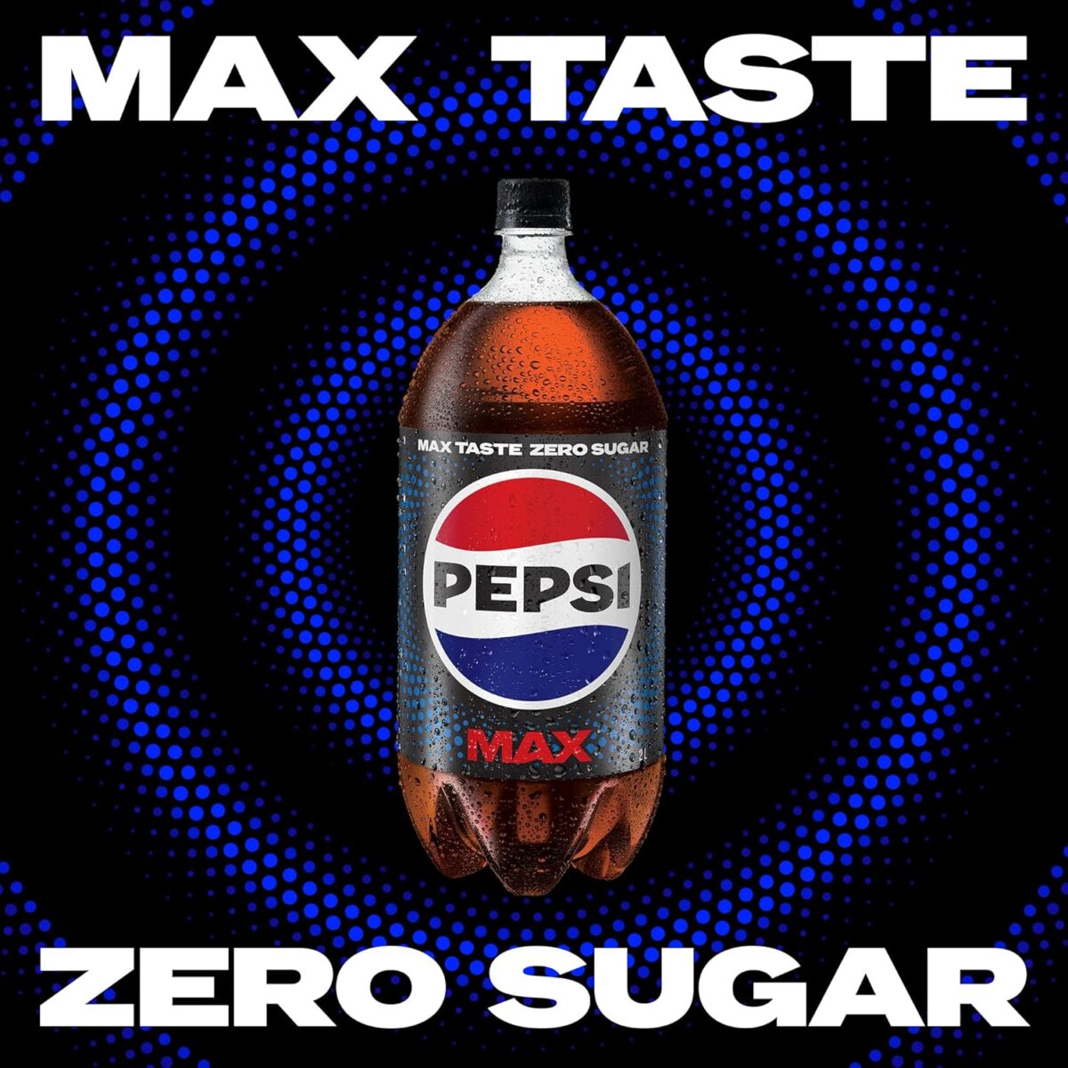Pepsi Max Zero Sugar Cola, 8 x 2L [x2]