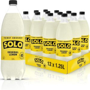 Solo Lemon Soft Drink 12 x 1.25L [x3]