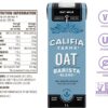 Califia Farms Oat Milk Barista Blend 1L x 12 [x2]
