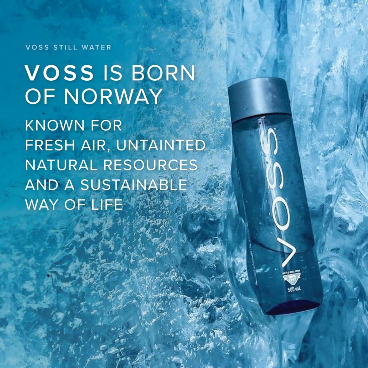 Voss Still Water rPET 500mL x 24