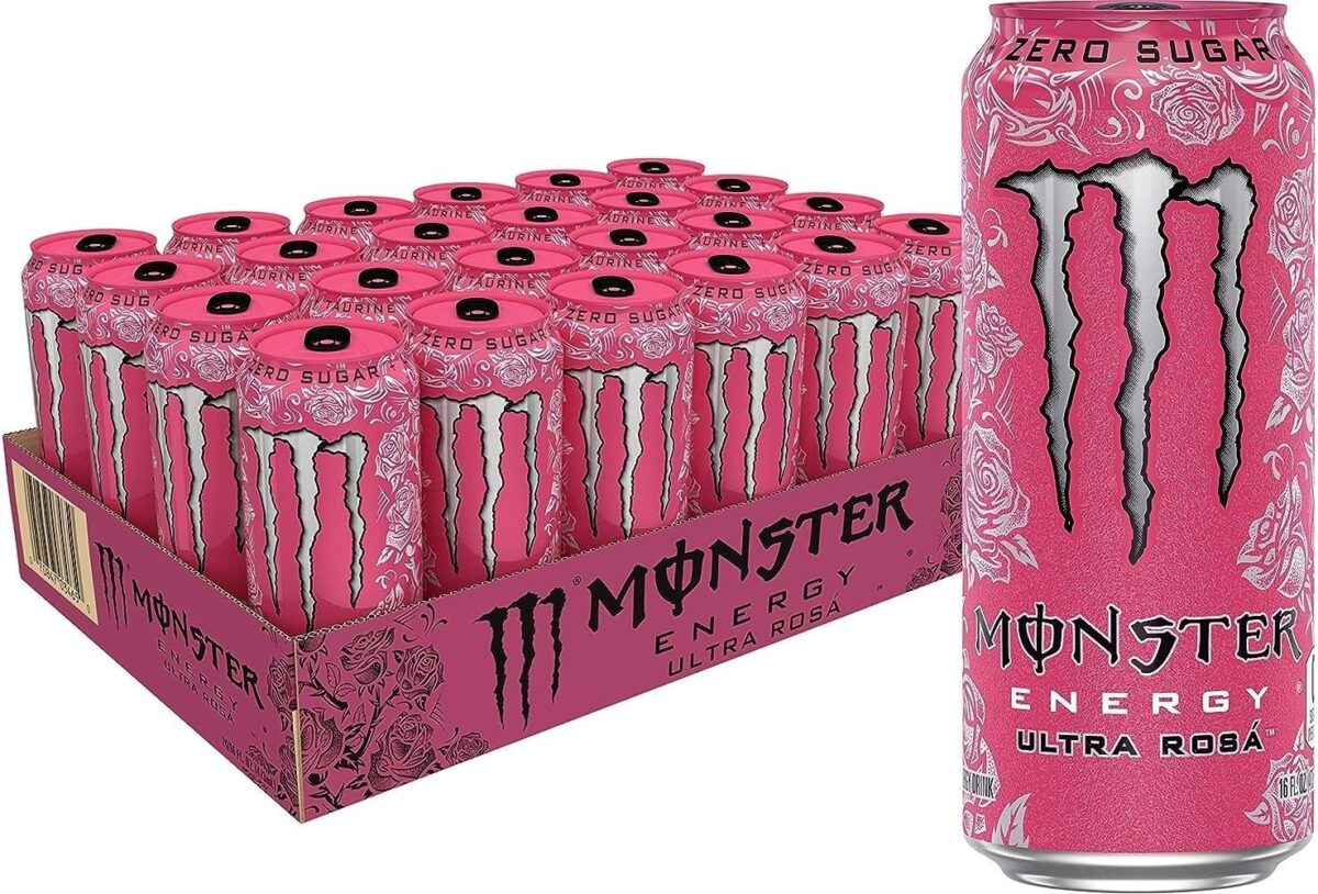 Monster Energy Ultra Rosa 24 x 500ml [x2]