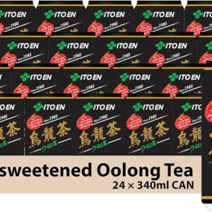 ITO EN Unsweetened Oolong Tea 24×340ml [x2]