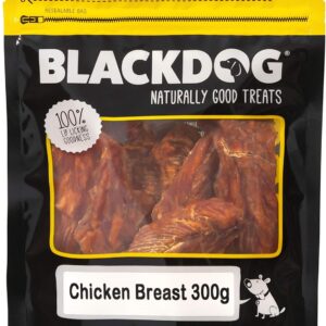 BLACKDOG Chicken Breast Dog Treats 300g [x3]