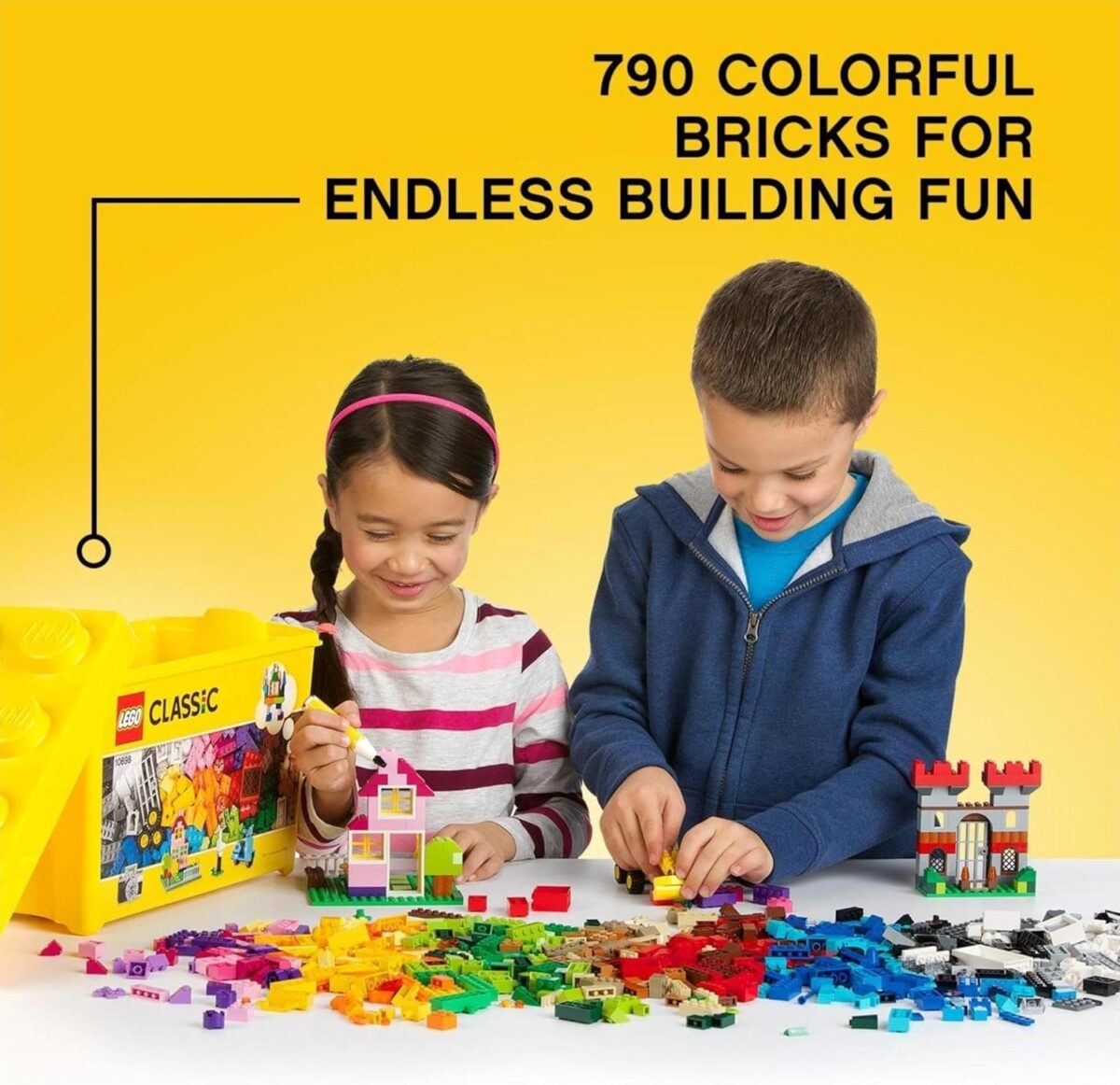 LEGO Classic Large Creative Brick Storage Box Set 10698