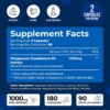 We Like Vitamins Resveratrol Capsules 1000mg, 180 Capsules [x2]