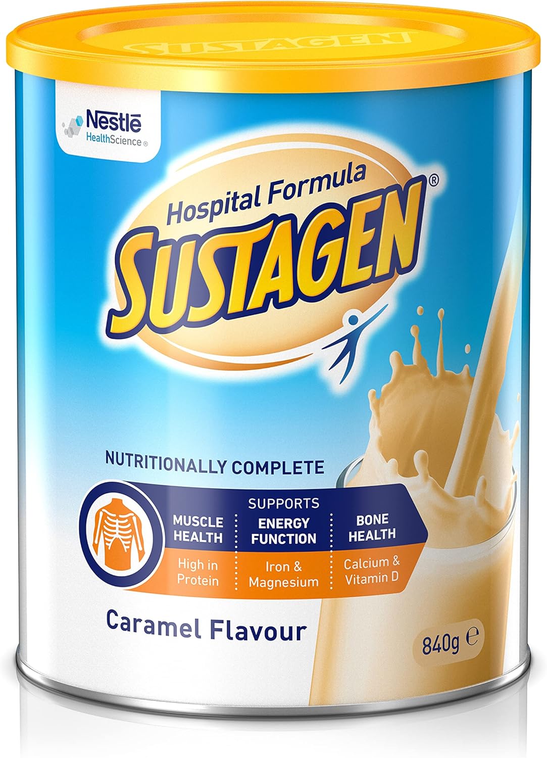 SUSTAGEN Hospital Formula High Protein Low GI Chocolate 840g [x3]