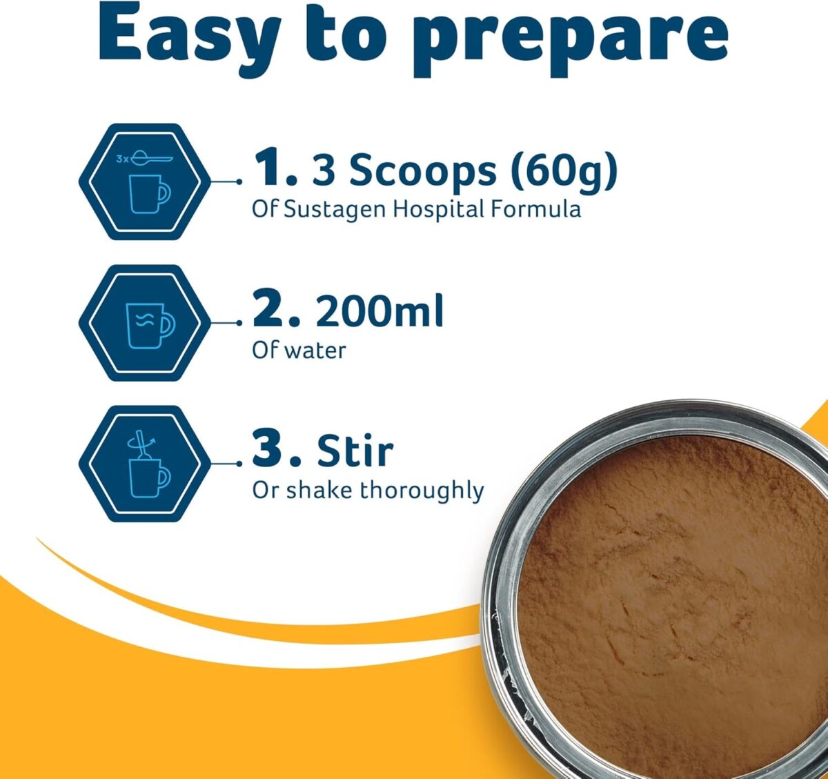 SUSTAGEN Hospital Formula High Protein Low GI Chocolate 840g [x3]