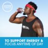 OPTIMUM NUTRITION Amino Energy + Electrolytes Sparkling Hydration Drink, Mango Pinelime, 12 Pack [x2]