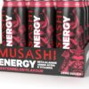 Musashi Energy Purple Grape Energy Drink 12 x 500ml [x2]