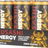 Musashi Energy Purple Grape Energy Drink 12 x 500ml [x2]