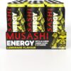 Musashi Energy Purple Grape Energy Drink 12 x 500ml [x2]