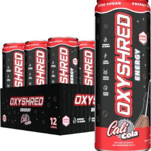 EHP Labs OxyShred Healthy Energy Drink Cali Cola 12 Pack [x2]