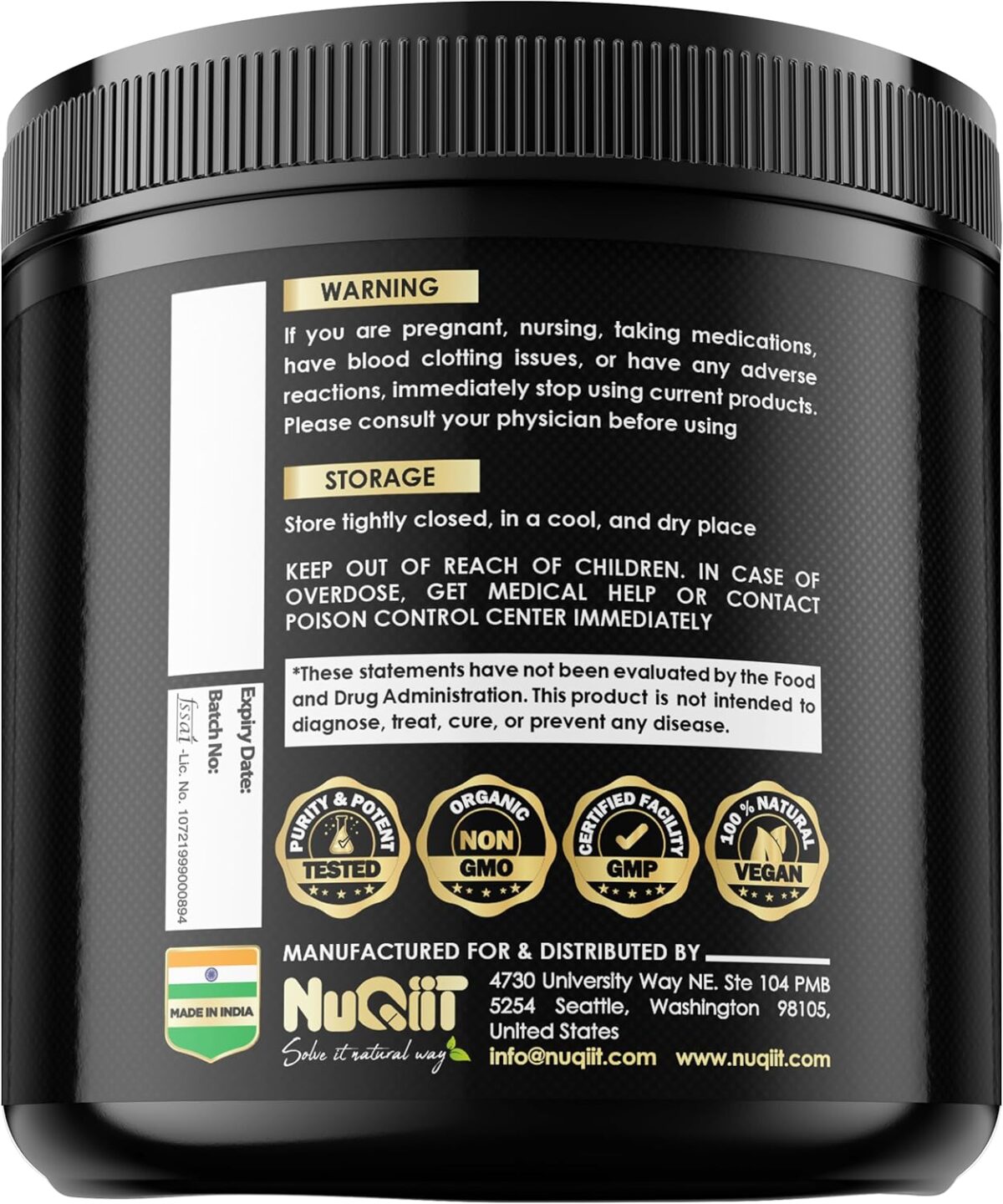 Resveratrol 1000mg Supplement, 120 Vegan Capsules [x2]