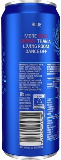 V Blue Guarana Energy Drink 24 x 330ml