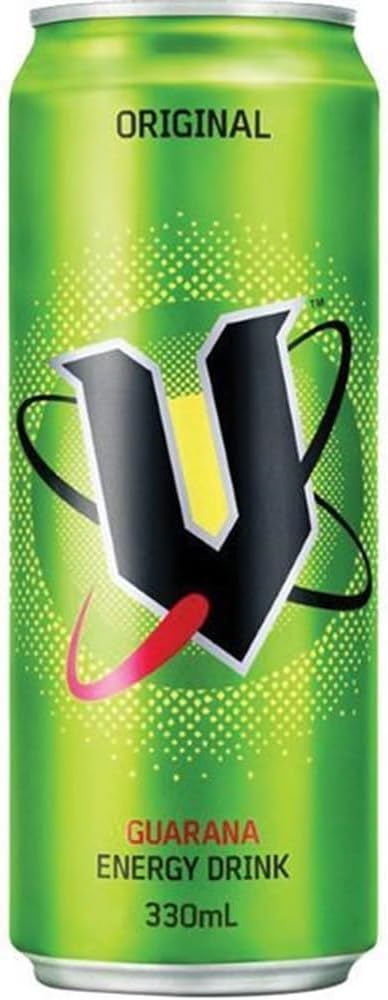 V Green Guarana Energy Drink 24 x 330 ml