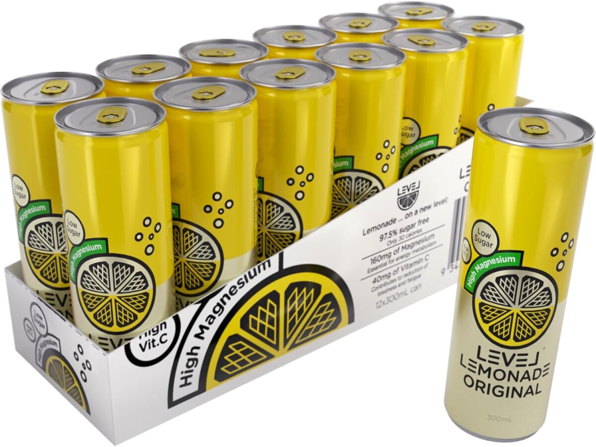 Level Lemonade Cola 12 Pack [x2]