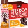 Peak Energy Caffeinated Dark Chocolate Orange Crunch Energy Bars [x3]