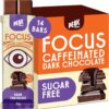 Peak Energy Caffeinated Dark Chocolate Orange Crunch Energy Bars [x3]