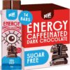 Peak Energy Caffeinated Dark Chocolate Orange Crunch Energy Bars [x3]