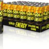 Solo Energy Lemon Mango Flavoured Drink Can 250 ml (Pack of 24) [x2]