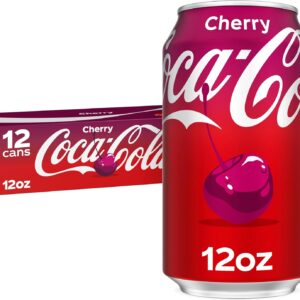 Coca Cola Cherry Flavored Coke Pack of 12 [x3]